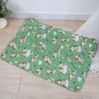 Daugkartinis skalbiamas augintinio šlapimo nelaikymo įklotas: Sugerianti, neslystanti, nepralaidi vandeniui šunų ir kačių dresavimo paklotė 40*30cm (51g) gray