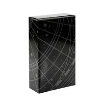 Taro kortos, vandeniui atsparios, Taro kaladės, Taro kortos su vadovu, Taro kortos pradedantiesiems, atsparios raukšlėms, violetinės spalvos One Size black