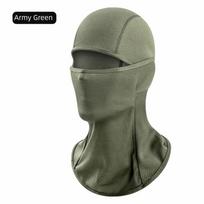 Quick Dry Balaclava Sweat Absorbent Cycling Mask Sun Protection Head Cove  Motorcycle Olive‑PolyMesh gray