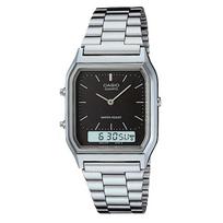 Atnaujintas Casio Jaunimo Kvarcinis Analoginis Skaitmeninis AQ-230A-1DHDF AQ230A-1DHDF Unisex Laikrodis