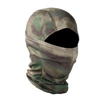 Camouflage Balaclava Full Face Cover Winter Neck Warmer Tactical Ski Cycling Helmet Liner for Airsoft gray