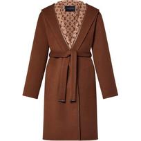 LOUIS VUITTON Coat Women's Brown 1AFCOU 34 brown