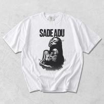 Vintage Washed Sade Adu 90s Style T-shirt XL white