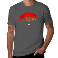 Black Rdr2 Tshirt Retro Style Print Casual Top M black