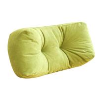 35x16x20cm Lumbar Support Pillow Soft Sleeping Neck Pillow  for Car Seat Bed žalia