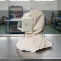 Canvas Sandblast Hood with Window | FullCoverage, Sandblasting Hood, for Workshops