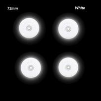 Vaikams 70mm 68mm 64mm 60mm 62mm Lauko riedučiai Ritinėlių ratukai Dalys Šviečiantis ratukas 80mm 76mm 72mm 64mm-White