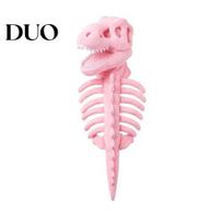 Halloween Party Pet Accessories Dinosaur Skeleton Costume, Soft Plush T-Rex Cat Bone Apparel Outfit, Funny Cosplay for Cats Small Dogs Dog S