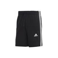 adidas Essentials French Terry 3-Stripes Shorts 'Black' Men's IC9435 XL gray
