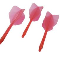 3PCS 2BA Darts Flights Anti-fall Darts Tail Durable   Entertainment raudona