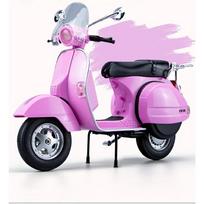 1/10 Vespa 125 lydinio laisvalaikio motociklo modelis lietas metalas klasikinio motociklo modelis garsas ir šviesa vaikams dovanos