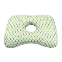 Medical Grade Memory Foam Ear Hole Pillow For Seniors And Patients Green