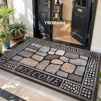 WTEMPO Įėjimo durų kilimėlis Namų neslystantis ir nešvarumams atsparus Įėjimo neslystantis kilimas 45*70cm
