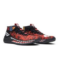 adidas A Bathing Ape x Dame 4 Red Camo AP9976 EU 41 juoda/raudona