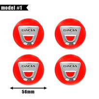 Skirta Renault Austral Kadjar Megane Captur Arkana Dacia Logotipo Ratlankio Dangtelio Lipdukai 4 vnt. 56mm 60mm 65mm Automobilio Ratlankio Centrinio Gaubtelio Lipdukai