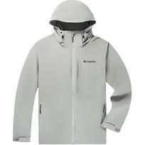 Columbia Hiking Waterproof And Warm Windbreaker Jacket Men's Light Green XE5489-348 S (170/92A) white