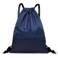 Waterproof Fitness Drawstring Bag Large Capacity Drawstring Pocket Drawstring Backpack  Sports