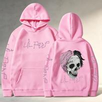 Reperis Lil Peep Cry Baby Hoodies Vyriški Drabužiai Mada Vintažiniai Hip Hop Stiliaus Per dideli Džemperiai Gotikiniai Harajuku Megztiniai Streetwear S