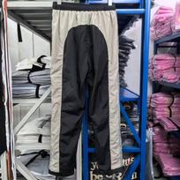 Trapstar Style Windbreaker Set Embroidered Letter Webbing Zip Jacket Pants Teens L black