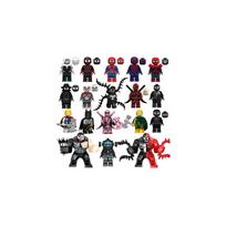 18 VNT DC Žmogus-voras Superherojų Miniatiūrinės figūrėlės Žaislai Tinka Lego