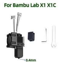 For Bambu Lab X1 X1C P1P P1S Hotend With Fan V2.0 Print Head Complete Hotend Upgrade Hot End P1s Accessories 3D Printing Parts 0.4mm