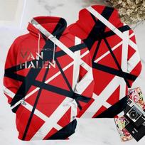 Men Hoodie New Heavy Metal Rock Band Van Halen 3d Print Hoodies Men Women Fashion Plus Size Hoodie Sweatshirt Coat Mens Clothing XL