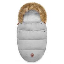 Baby Stroller Footmuff Sleeping Bag With Fleece Lining Warm Thick Winter Use Infants Toddlers 0-3 Years G02-Gray Classic Style