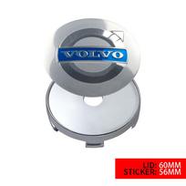 4 vnt. 56/60/64 MM Volvo V40 V50 V60 V70 V90 XC40 XC60 Rdesign AWD C30 C70 Automobilio ratų centriniai dangteliai Stebulių ženklelių dangteliai Priedai