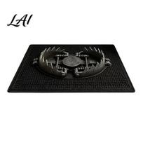 Bear Trap Illusion Door Mat 3D Funny Washable Mat Prank Rug Bathroom Carpet Welcome Non-slip Rug for Entrance Bedroom Porch Quick Dry Kitchen S