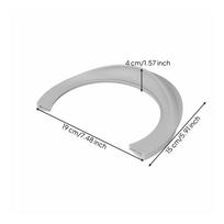 Plate Guard Anti-Spill Tableware Silicone for Assisted Living, Seniors gray