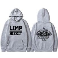 Rock Band Limp Bizkit Skeleton Hoodie Men Women Fashion Retro Metal Sweatshirt Male Vintage Casual Oversized Pullover Hoodies M
