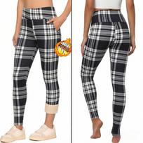 Women High Waist Stretch Leggings, Ladies Solid Slim Casual Pants, Elastic Waist Daily Wear Leggings XXL black