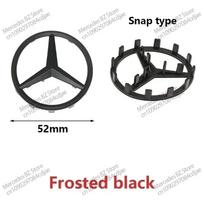 52/57 mm ABS automobilio vairo emblema su kaiščiais, dangtelis Mercedes Benz AMG A63 W166 W212 W213 W246 W176 W177 W205 C180 C63 W167