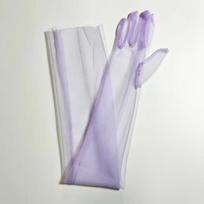 Fashion 70cm Long Sheer Gloves Ultra Thin Stretchy Tulle Gloves Mesh Elbow Gloves Party Dress