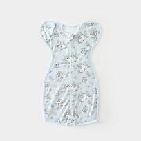 Newborn Baby Swaddle Sleep Sack Thin Cotton Infant Anti-Startle Wear L 6-15 months white