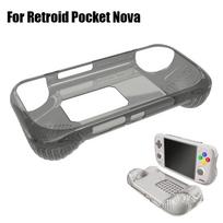 For Retroid Pocket Nova TPU Protective Case Shock Resistant Scratch Proof Handheld Game Console Shell Accessories
