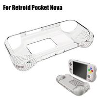 For Retroid Pocket Nova TPU Protective Case Shock Resistant Scratch Proof Handheld Game Console Shell Accessories
