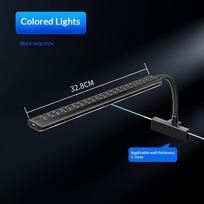 Reguliuojamas LED akvariumo šviestuvas su gooseneck, itin ryškūs diodai gėlavandeniams, sūriavandeniams, akvaskapingui A4 one size