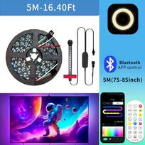 Led Lights For Tv 55-75 Inches 3.8M 5M 5V Usb Rgbic Backlight Tv Camera Led For Smart Synchronized Tv Ambilight Television Light