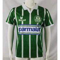 Vintažiniai Palmeiras namų futbolo marškinėliai 1992 1993 1994 1999 Retro futbolo marškinėliai Unisex suaugusiems trumpomis rankovėmis Large