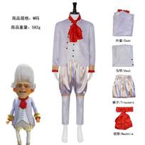 Monstras Šrekas Rumpelstiltskinas cosplay kostiumas, vaikams cosplay karaliaus Rumpelstiltskinas kostiumas XS gray