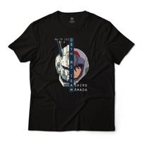 RX-79[G] EZ-8 Mobile Suit Gundam & Shiro Amada 08th MS Team Anime Art T-Shirt XXXXL gray