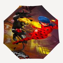 Ladybug Theme Automatic Umbrella, Lightweight & Portable, 8 Rib, Perfect for Outdoor Travel, Birthdays, Christmas, Gifts. Three-fold umbrella