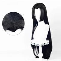 Anime Ilgas Boa Hancock Cosplay Perukas Boa Hancock Perukai Juodas Perukas Karščiui Atsparus Helovino Šventės Perukai One Size black