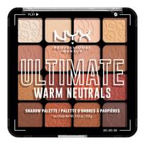 Nyx Ultimate Shadow Palette Warm Neutral 12.8G brown