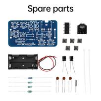 DIY Kit FM Stereo Radio Receiver Module Adjustable 76-108MHz RDA5807 Wireless Receiver Electronic Training Welding Kits