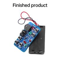 DIY Kit FM Stereo Radio Receiver Module Adjustable 76-108MHz RDA5807 Wireless Receiver Electronic Training Welding Kits