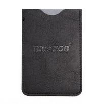 Hairdressing Pocket Size Wooden Beard Comb Hair Mustaches Brush Double Side Fine Coarse Teeth Black Comb Bag