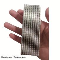 Neodymium Iron Boron Super Strong Double-Sided Refrigerator Magnets - Round & Square Diameter 4mm x 4mm