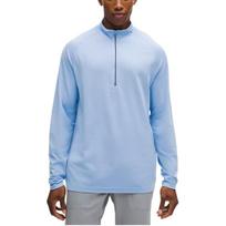 Lululemon Metal Vent Tech Half Zip Knitwear Men's LM3F64S L gray